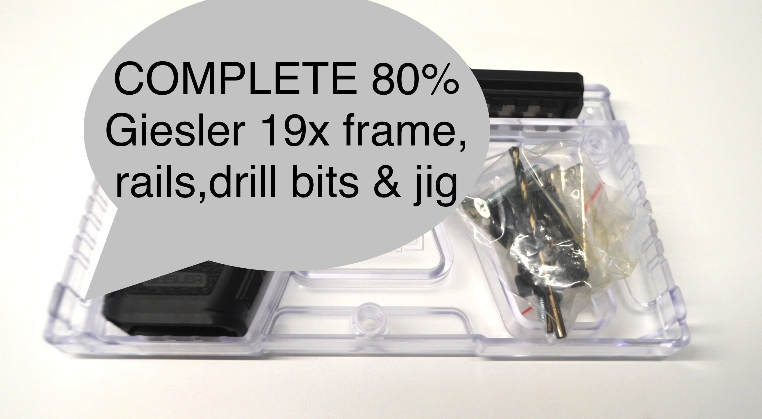 COMPLETE 80% Giesler lower build kit